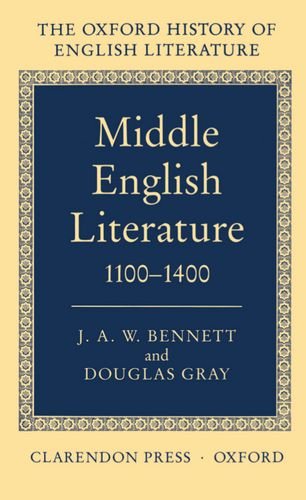 Middle Eng Lit (Oxford History of English Literature Ser)