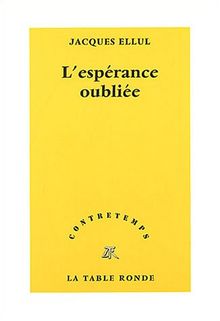 L'espérance oubliée