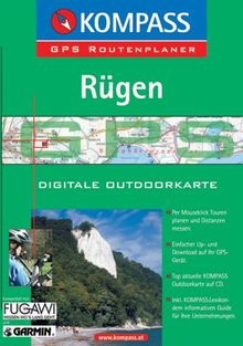 Rügen: Mit digitaler Outdoorkarte und Kurzführer. GPS-Routenplaner