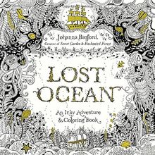 Lost Ocean: An Inky Adventure and Coloring Book