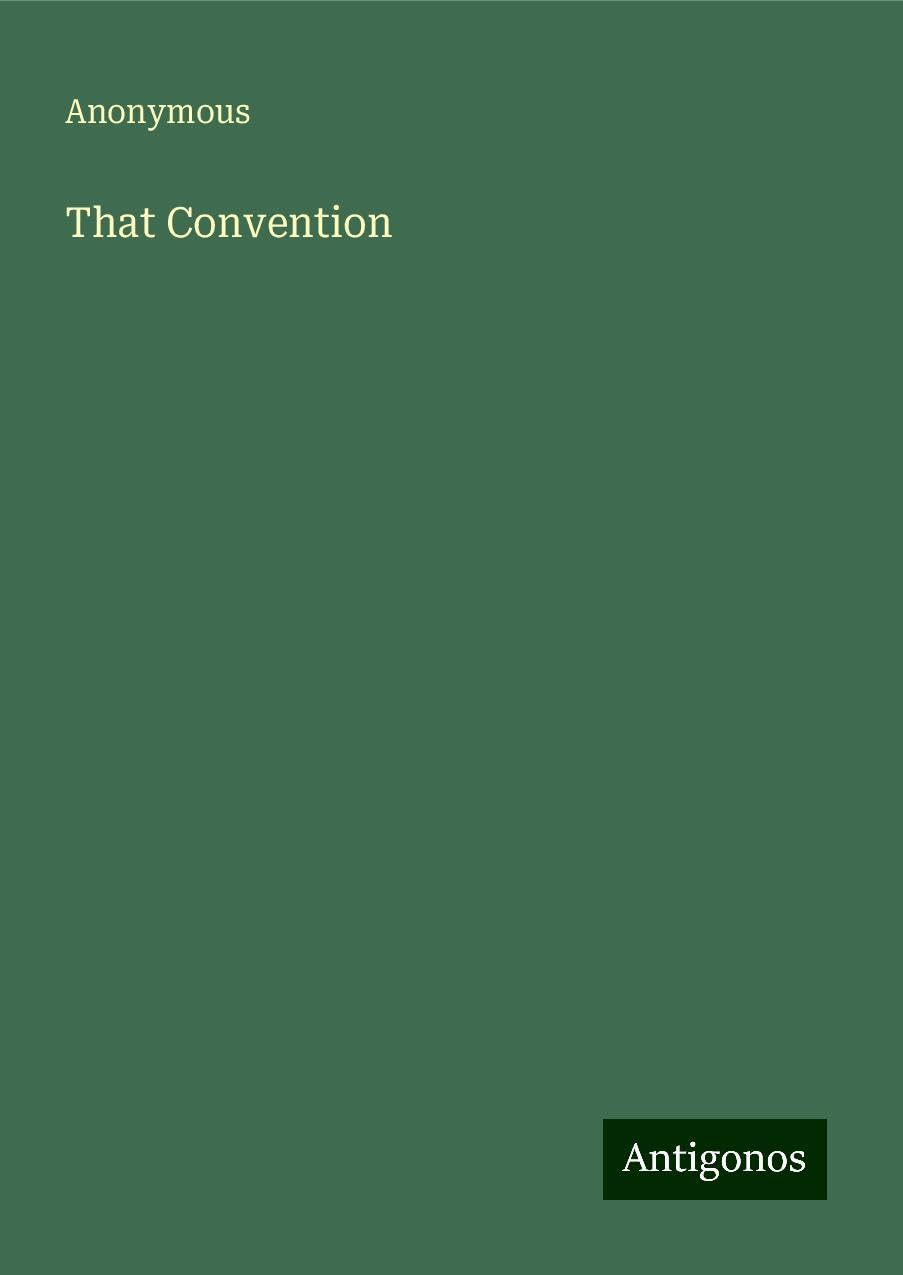 That Convention