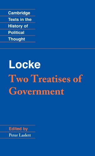 John Locke Locke, Two Treatises Of Government Student Edition (Cambridge Texts In The History Of Political Thought)