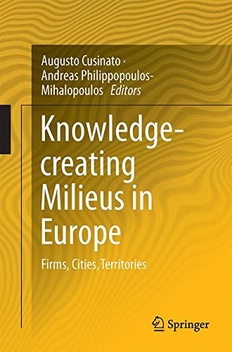 Knowledge-creating Milieus in Europe: Firms, Cities, Territories