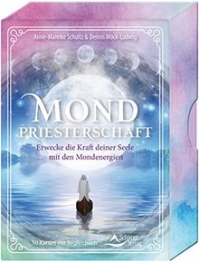 Mondpriesterschaft: Erwecke die Kraft deiner Seele mit den Mondenergien - 50 Karten mit Begleitbuch