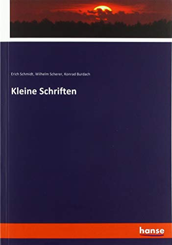Kleine Schriften