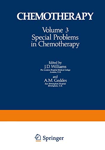 Special problems in chemotherapy (Chemotherapy, 3, Band 3)