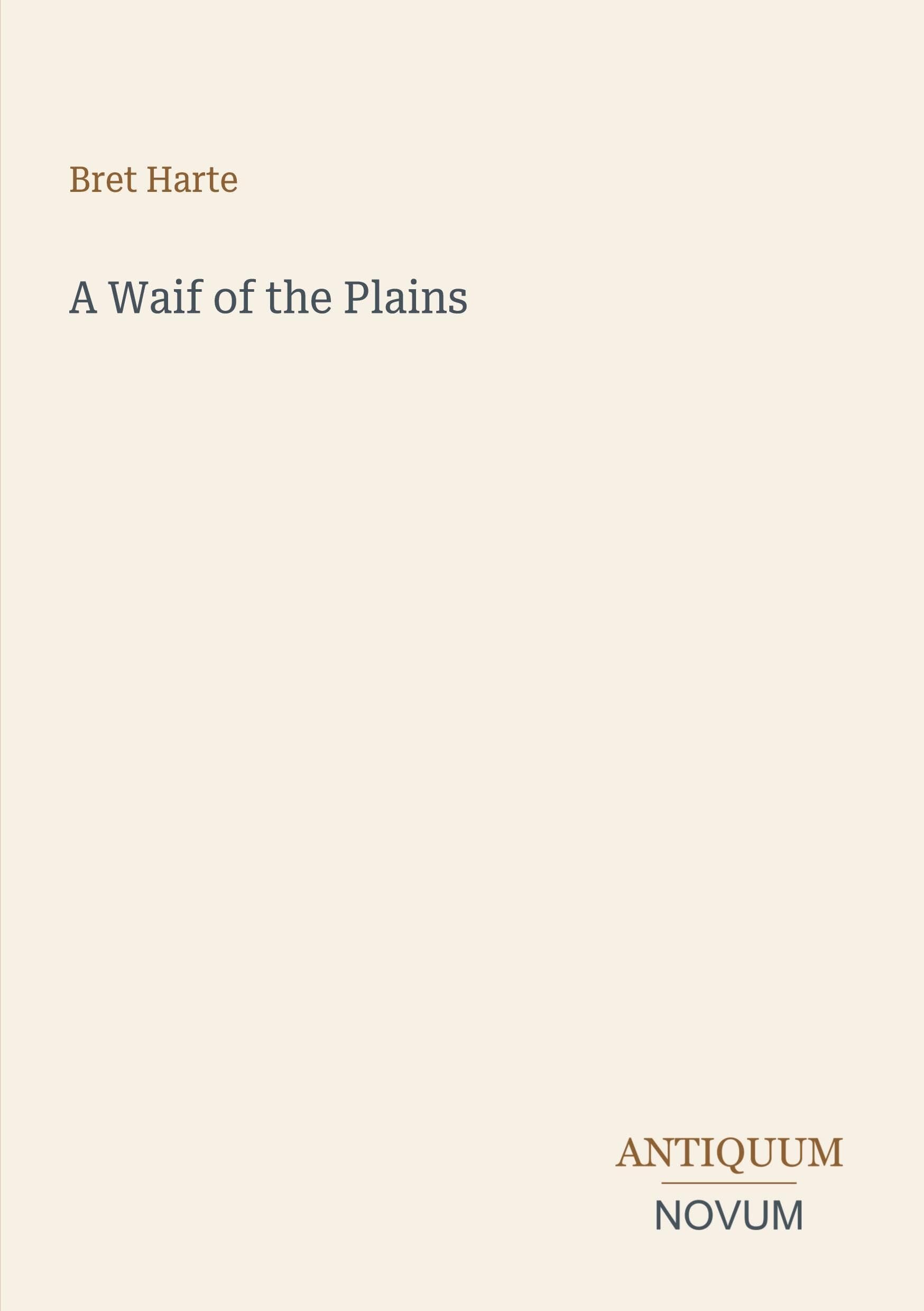 A Waif of the Plains