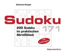 Sudoku Block 171: 200 Sudoku im praktischen Abreißblock