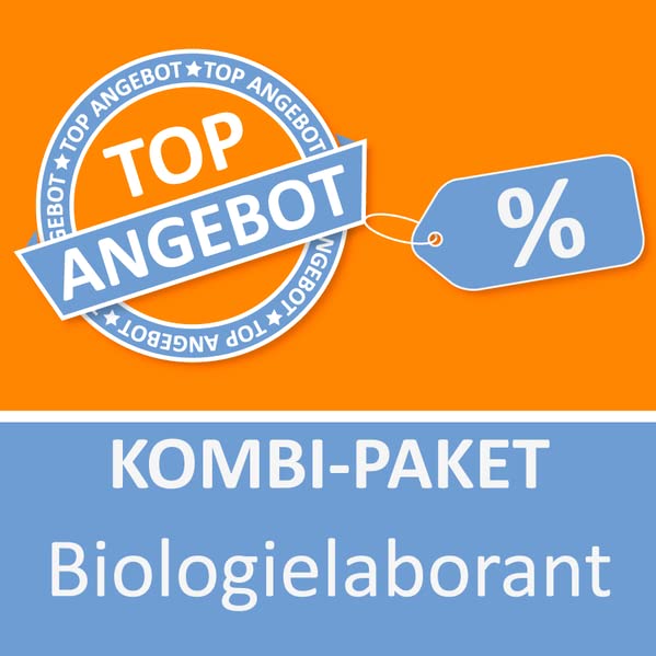Kombi-Paket Biologielaborant Lernkarten: Biologielaborant Lernkarten