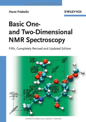 Horst Friebolin Basic One- And Two-Dimensional Nmr Spectroscopy