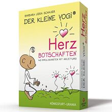 Der Kleine Yogi Herzbotschaften: 40 Impulskarten mit Anleitung