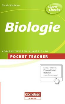 Pocket Teacher - Sekundarstufe I: Biologie