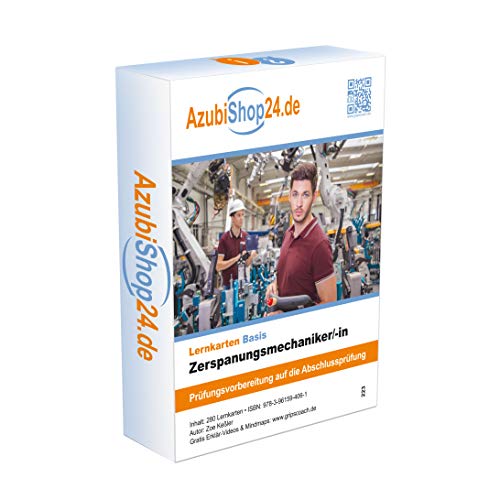 Lernkarten Zerspanungsmechaniker /in Lernkarten Prüfungsvorbereitung: Lernkarten Zerspanungsmechaniker /in Prüfungsvorbereitung