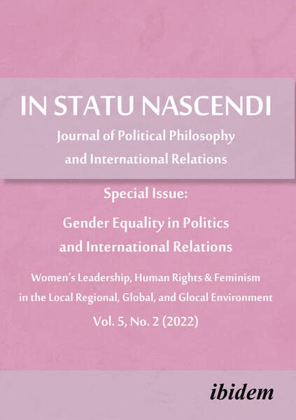 In Statu Nascendi: Vol. 5, No. 2 (2022)