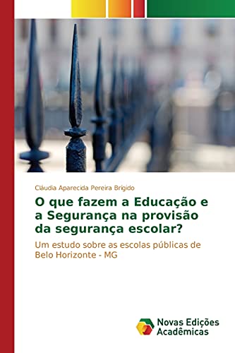 O que fazem a Educação e a Segurança na provisão da segurança escolar?: Um estudo sobre as escolas públicas de Belo Horizonte - MG