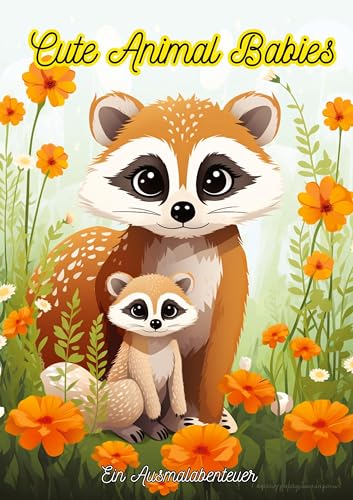 Cute Animal Babies: Ein Ausmalabenteuer