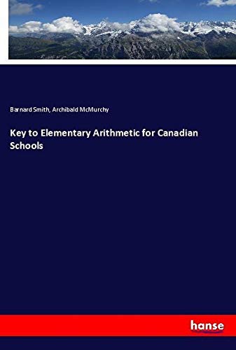 Key to Elementary Arithmetic for Canadian Schools