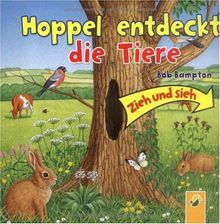 Hoppel entdeckt die Tiere. Zieh und sieh