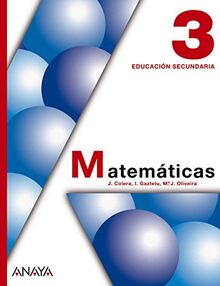 Matemáticas, 3 ESO (Andalucía, Castilla-La Mancha)