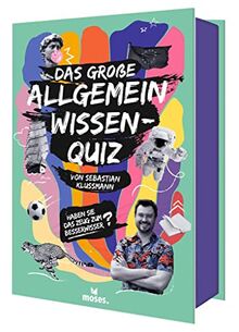 moses. Das große Allgemeinwissen-Quiz | Von Sebastian Klussmann | 300 unterhaltsame Fragen aus 10 Kategorien | Quizspiel für Kinder ab 12 Jahren und für Erwachsene von Klussmann, Sebastian | Buch | Zustand gut