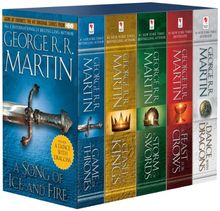 George R. R. Martin's A Game of Thrones 5-Book Boxed Set (Song of Ice and Fire Series): A Game of Thrones, A Clash of Kings, A Storm of Swords, A ... (George R. R. Martin Song of Ice and Fire)