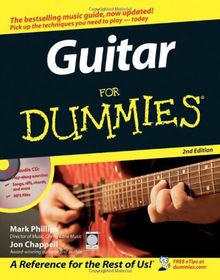 Guitar For Dummies von Phillips, Mark | Buch | Zustand akzeptabel