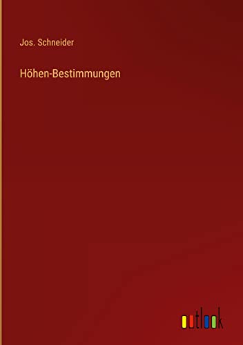Höhen-Bestimmungen