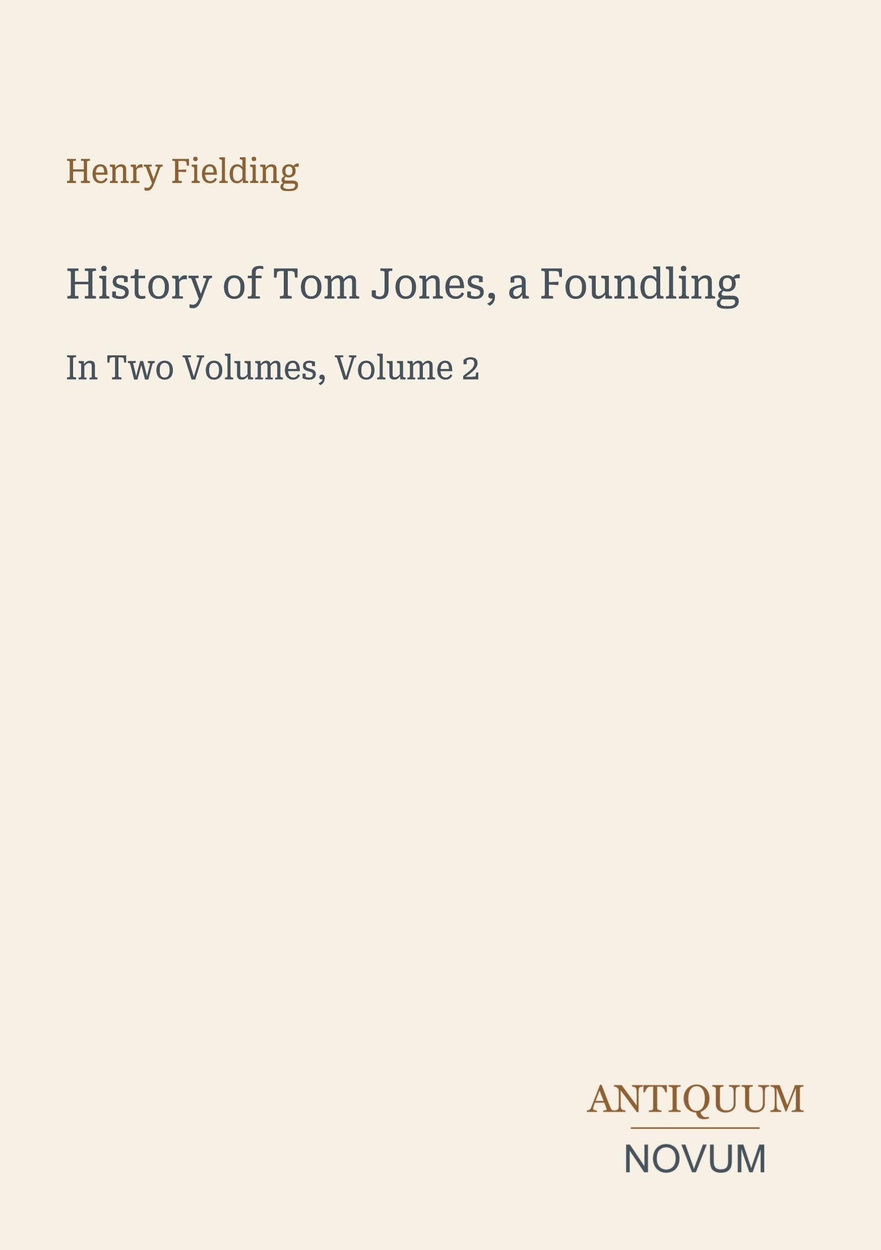 History of Tom Jones, a Foundling