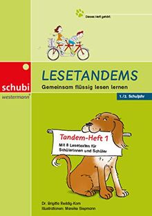 Lesetandems - Gemeinsam flüssig lesen lernen: Tandem-Heft 1 (1./2. Schuljahr)