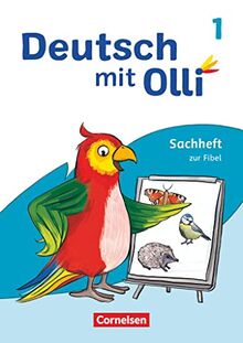 Deutsch mit Olli - Sachhefte 1-4 - Ausgabe 2021 - 1. Schuljahr: Sachheft zur Fibel