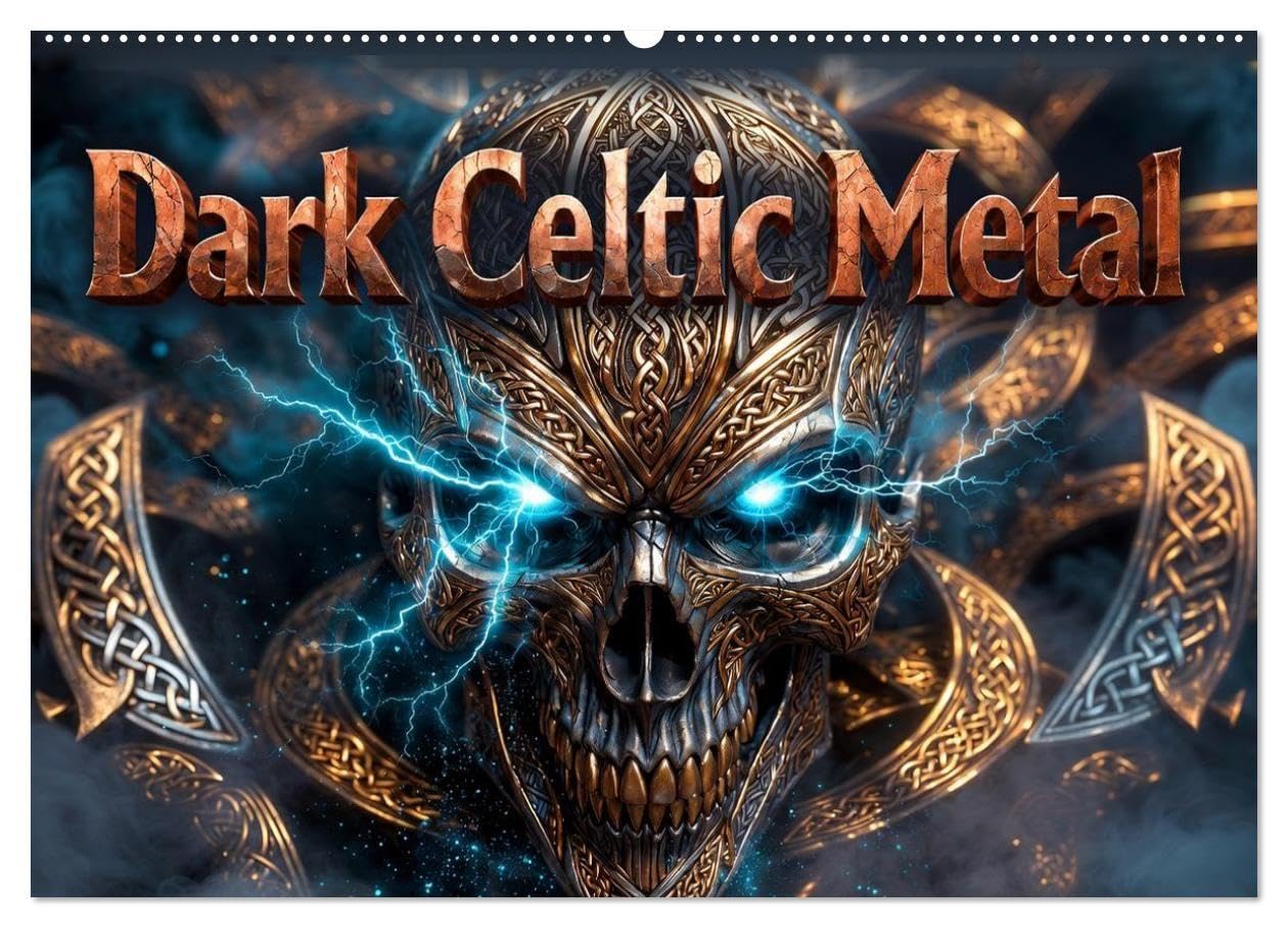 Dark Celtic Metal (Wall Calendar 2027 DIN A2 landscape), CALVENDO 12 Month Wall Calendar