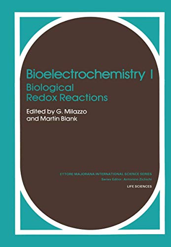 Bioelectrochemistry I: Biological Redox Reactions (Studies In Public Choice)