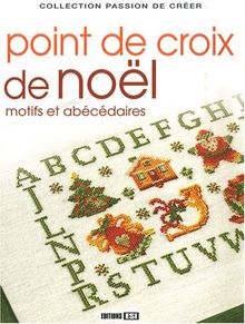 Point de croix de Noël : motifs et abécédaires
