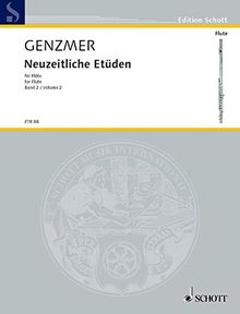 Neuzeitliche Etüden: Band 2. GeWV 184. Flöte. (Edition Schott)