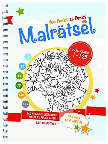 Von Punkt zu Punkt Malrätsel – 1 bis 125