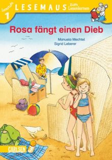 LESEMAUS zum Lesenlernen Stufe 1: Rosa fängt einen Dieb