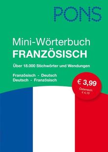 PONS Mini-Wörterbuch Französisch
