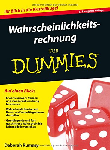 Rumsey, Deborah J.: Wahrscheinlichkeitsrechnung für Dummies