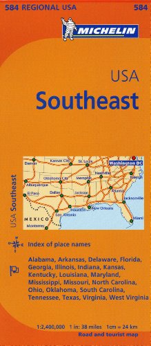 Die Buchhandlung in Oelde hat das Buch Michelin USA: Southeast (Michelin Maps)