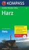Großer Wanderatlas Harz: 110 Erlebnistouren: kompakte Beschreibungen, großartige Fotos, alle Touren zum Ausdrucken und Straßen-Atlas
