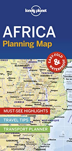 Lonely Planet Publications Africa Planning Map (Lonely Planet Planning Maps)