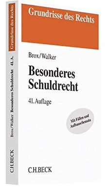 Besonderes Schuldrecht (Grundrisse des Rechts)