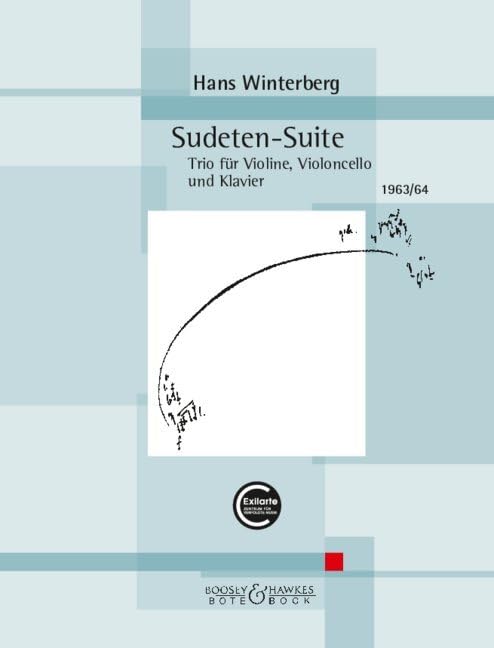 Sudeten-Suite: »Erinnerungen an die Sudeten«. Klaviertrio. Partitur und Stimmen.