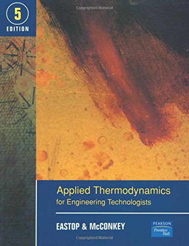 T.D. Eastop Applied Thermodynamics For Engineering Technologists