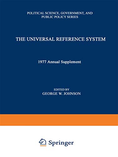 1977 Annual Supplement (The Universal Reference System)