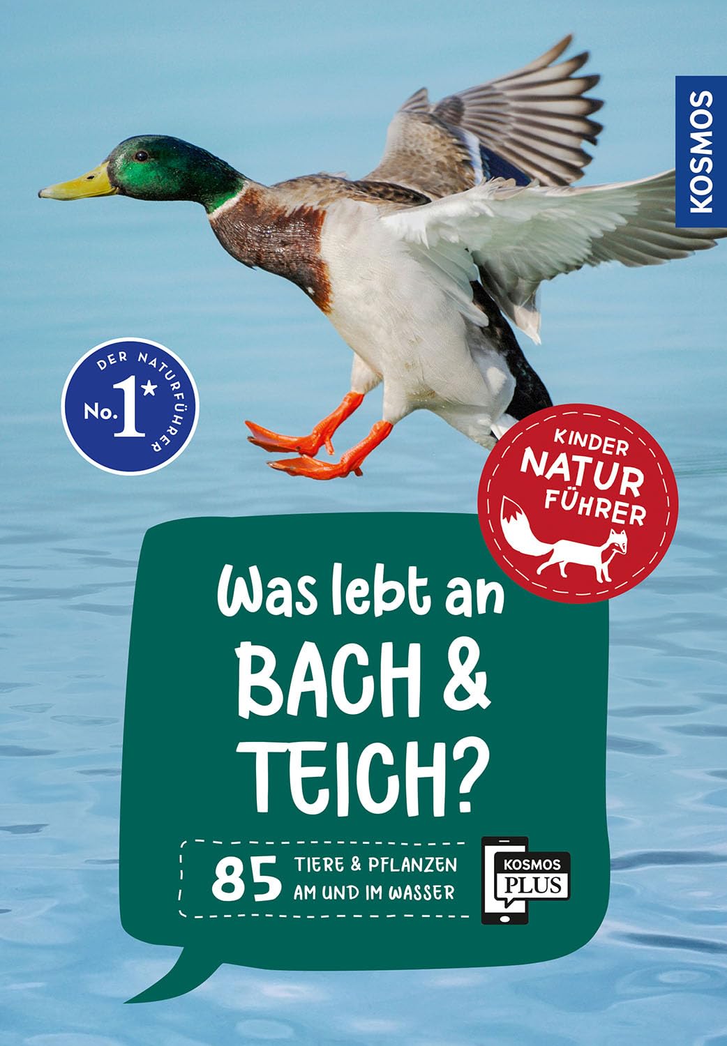 Was lebt an Bach und Teich? Kindernaturführer: 85 Tiere und Pflanzen am Wasser kennenlernen - für Kinder ab 8 Jahre