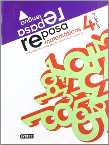 Repasa, 4 Educación Primaria: Mi fichero de actividades de matemáticas y lengua