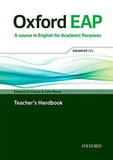 Oxford EAP: Advanced/C1: Teacher's Book, DVD and Audio CD Pack (English For Academic Purposes)