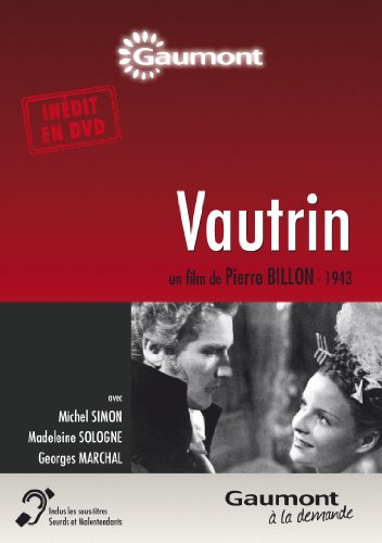 Cartaz do filme Vautrin, de 1943, dirigido por Pierre Billon, com