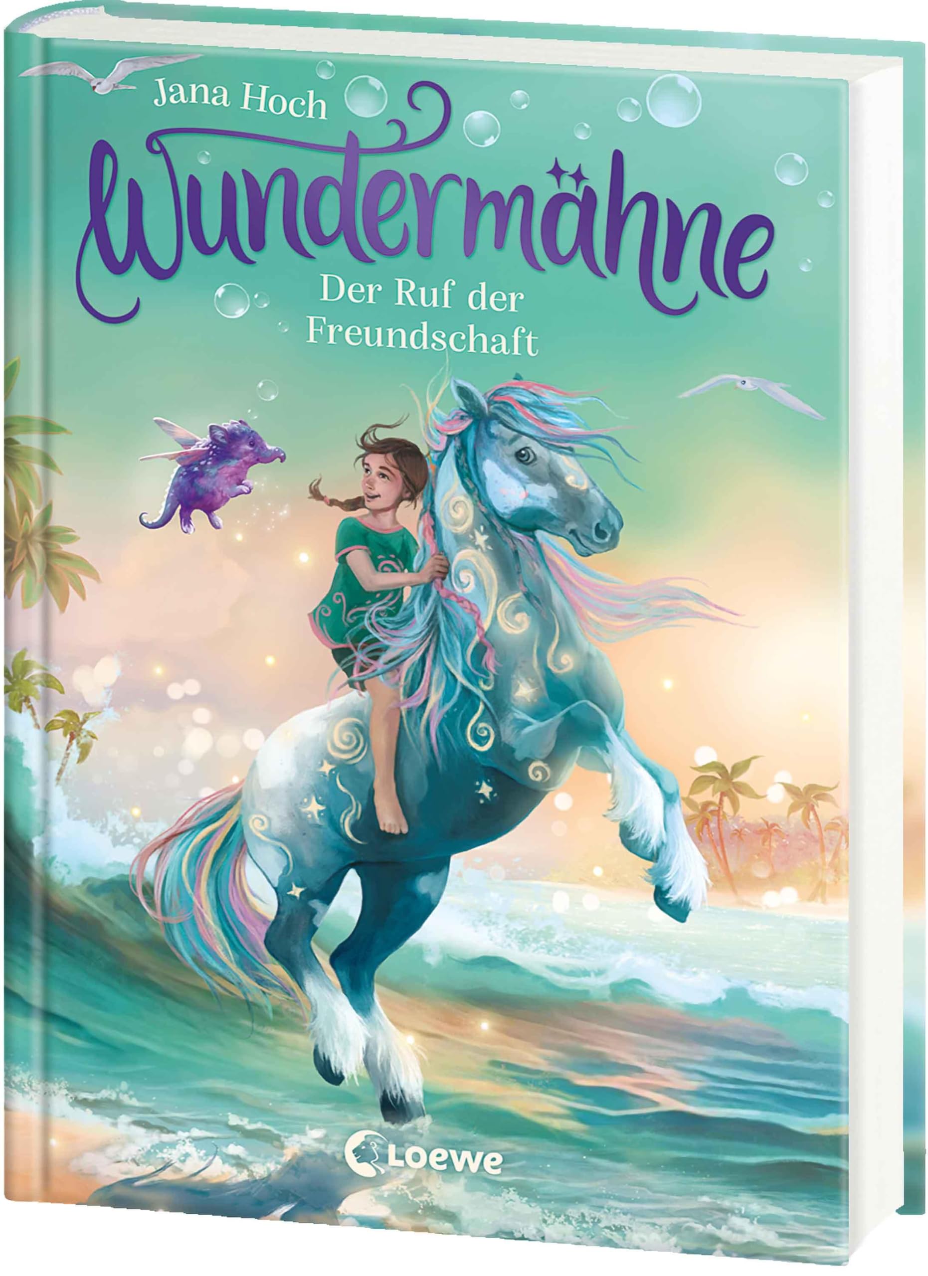 Wundermähne (Band 3) - Der Ruf der Freundschaft: Ein gemaltes Traumpferd und ein verborgenes Tal erwarten dich - Fantastische Kinderbuchreihe zum Davonträumen für Pferdefans ab 7 Jahren